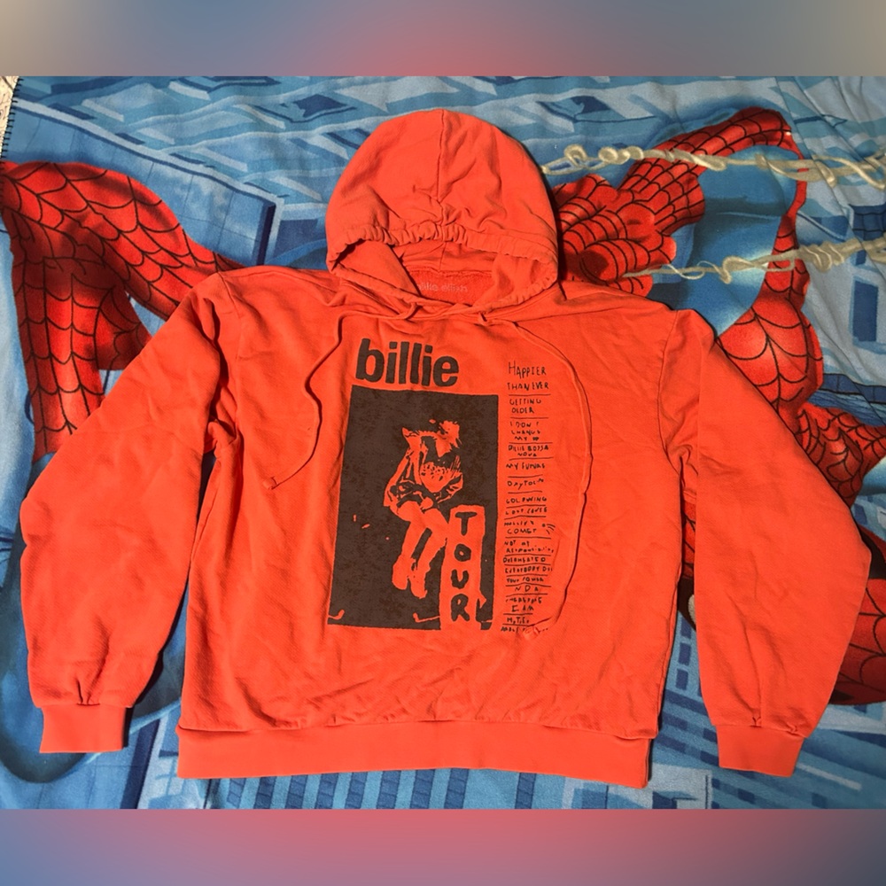 OFFICIAL | BILLIE EILISH Happier Than Ever Tour Unisex Oversized Hoodie